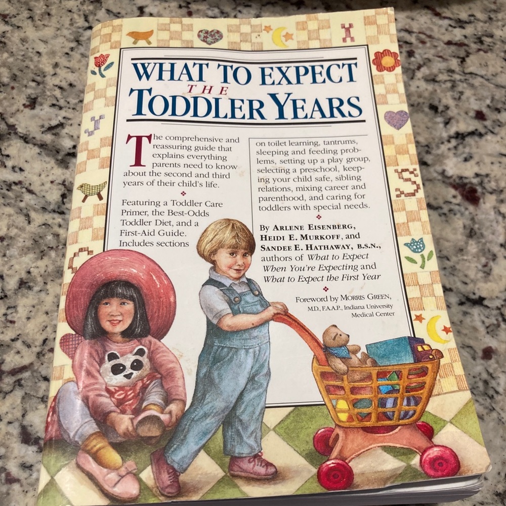 Toddlers years book